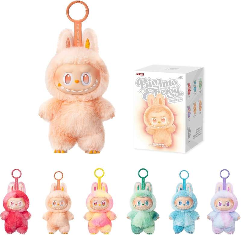 BIG INTO ENERGY FIGURINE SERIES VINYL BLIND BOX PENDANTS - RANDOM SET OF 6