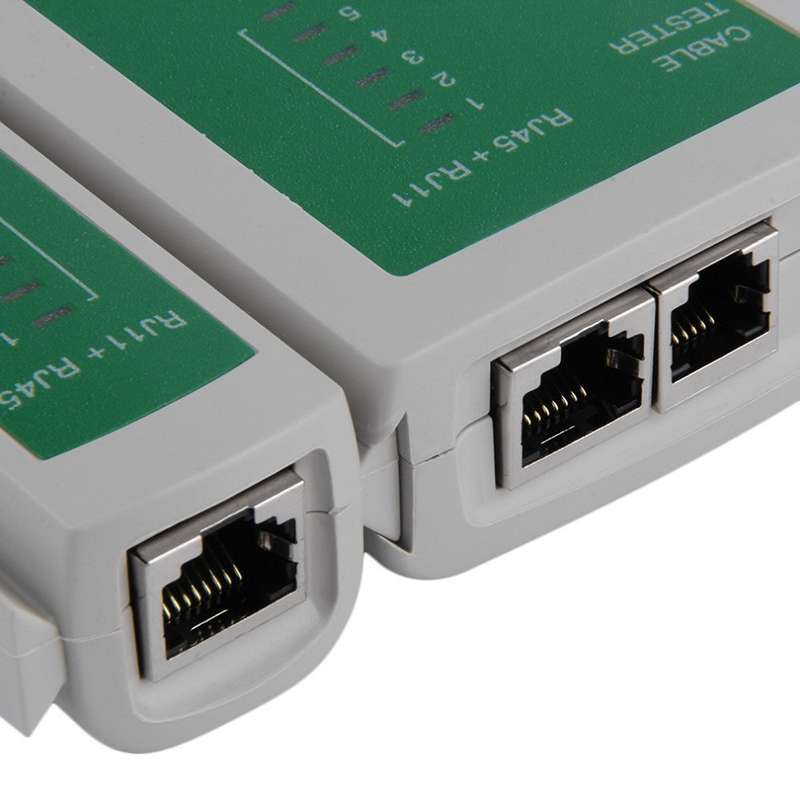 Network Cable Tester Dual Use Battery Operated RJ45 and RJ11