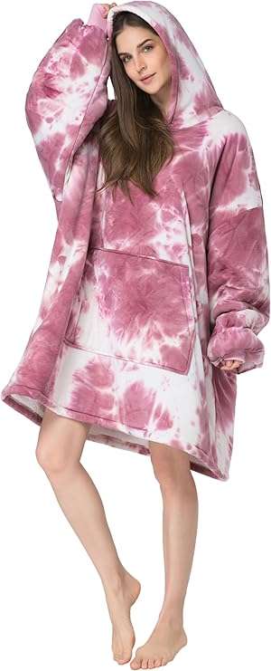 Red+White 1.1m Huggie Hoodie
