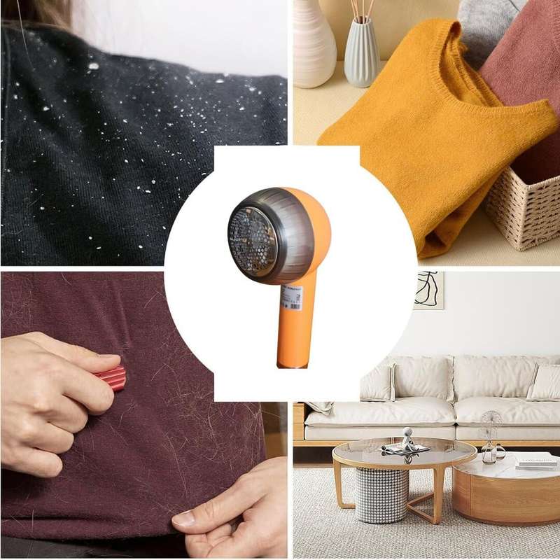 5W USB RECHARGEABLE 6-BLADE LINT REMOVER
