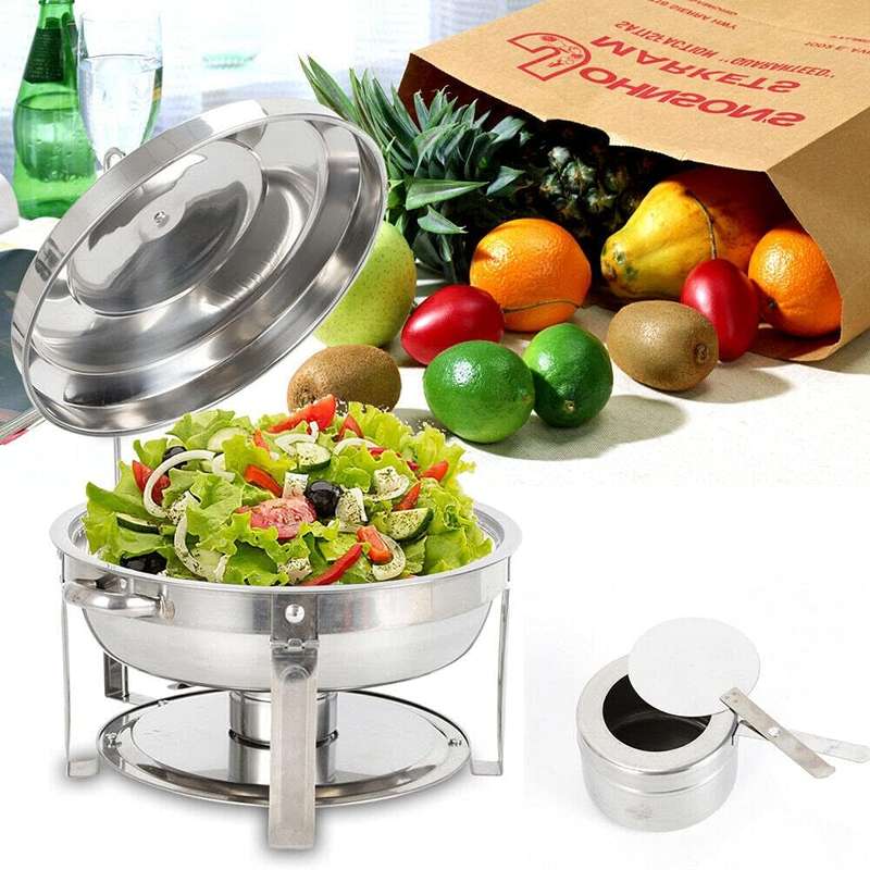 7.5L Round Chafing Dish