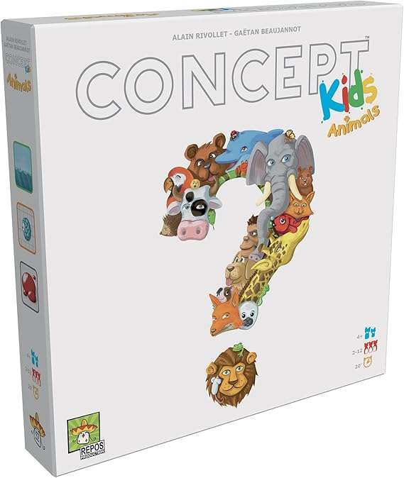 Concept Kids Animals - Cooperative Animal Guessing Game for Children!