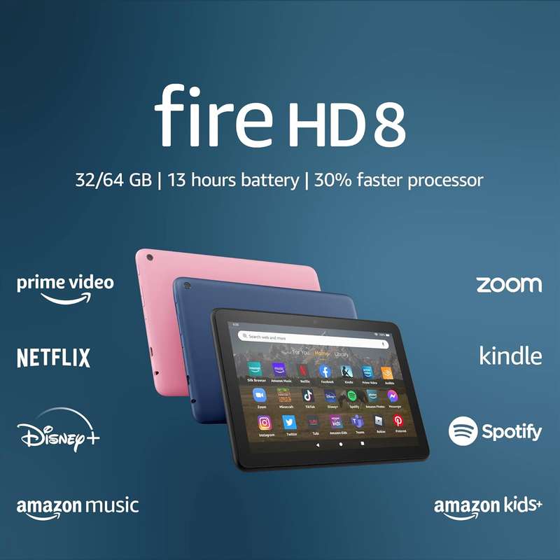 Amazon Fire Tablet HD8 Bundle