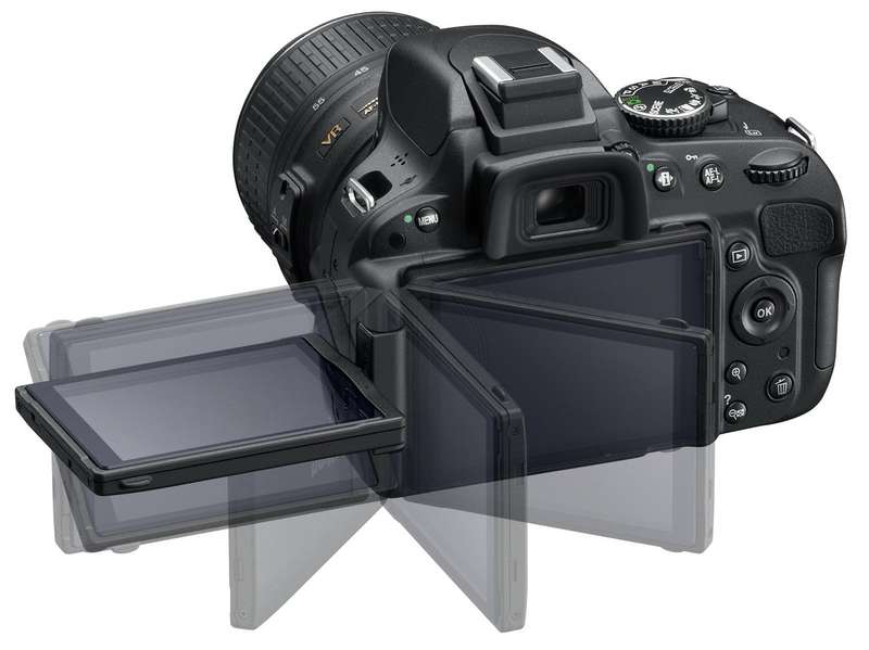 Nikon D5100 Digital SLR Camera with 18-55mm VR Lens Kit (16.2MP) 3 inch LCD