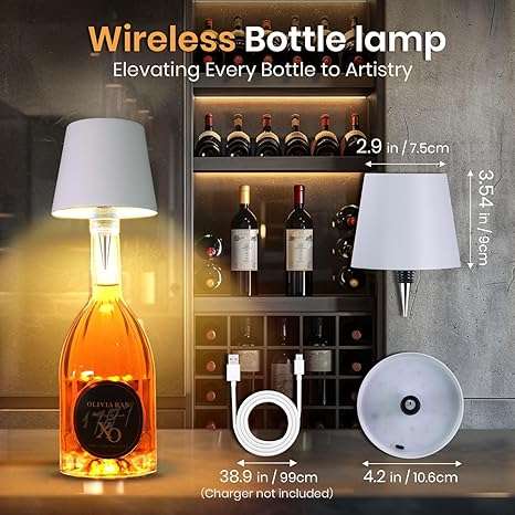 WINE BOTTLE ATMOSPHERE LIGHT