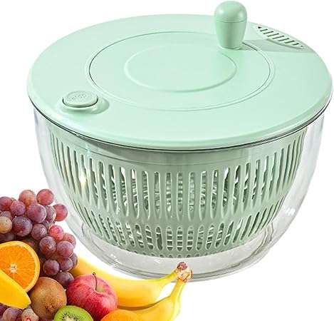 Dryer Large Capacity Transparent Vegetable Dryer Spinner