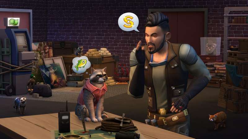 The Sims 4 Plus Cats and Dogs Bundle (PS4) Playstation 4 Standard Edition - Brand new sealed