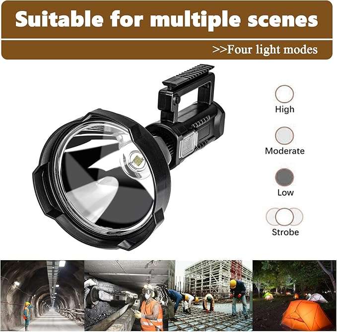 Multifunctional LED Pistol Light with Tripod Stand