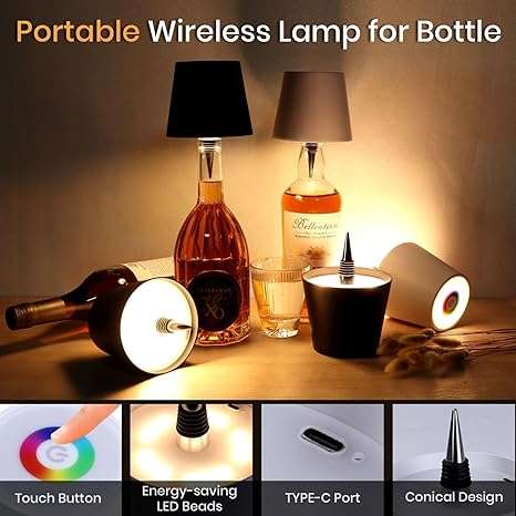 WINE BOTTLE ATMOSPHERE LIGHT