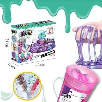 Slime Kit for Girls, DIY Classic Slime Toy, Slime Making Kit to Make Butter Slime, Cloud Slime & Foa