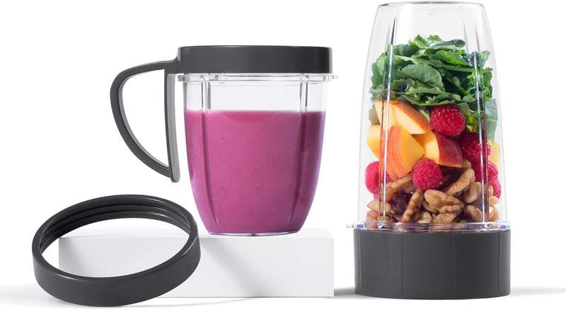 NutriBullet Cup & Blade Replacement Set - 5 Piece replacement parts Set