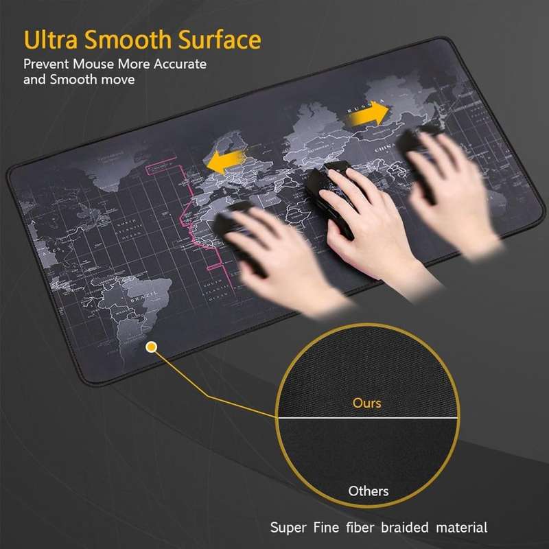 Mouse pad Mousepad Multicolor Extra large Mouse pad Parallel Import Each