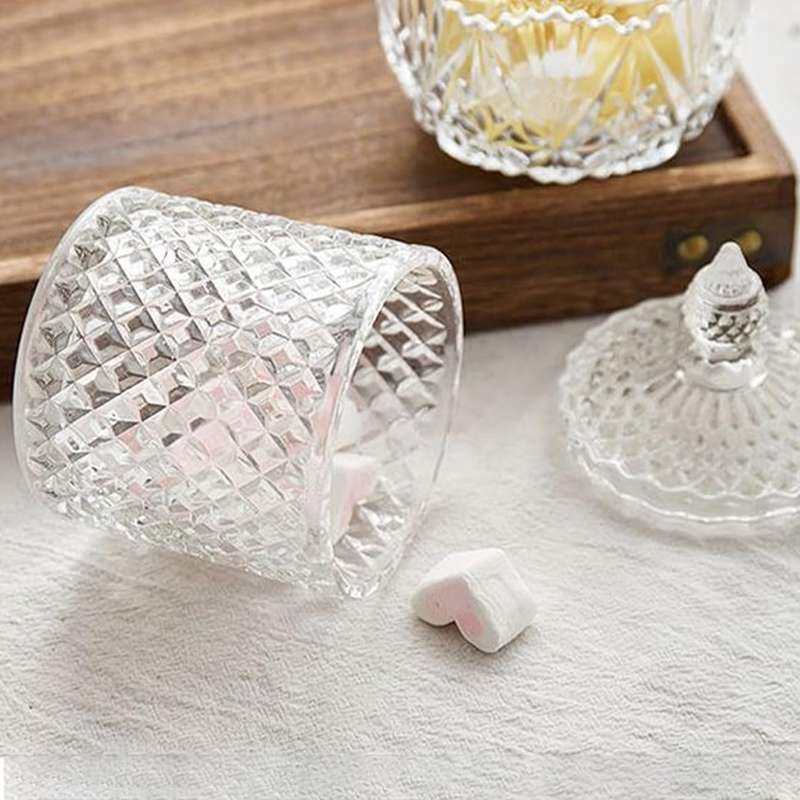 Glass Candy Jar with Lid
