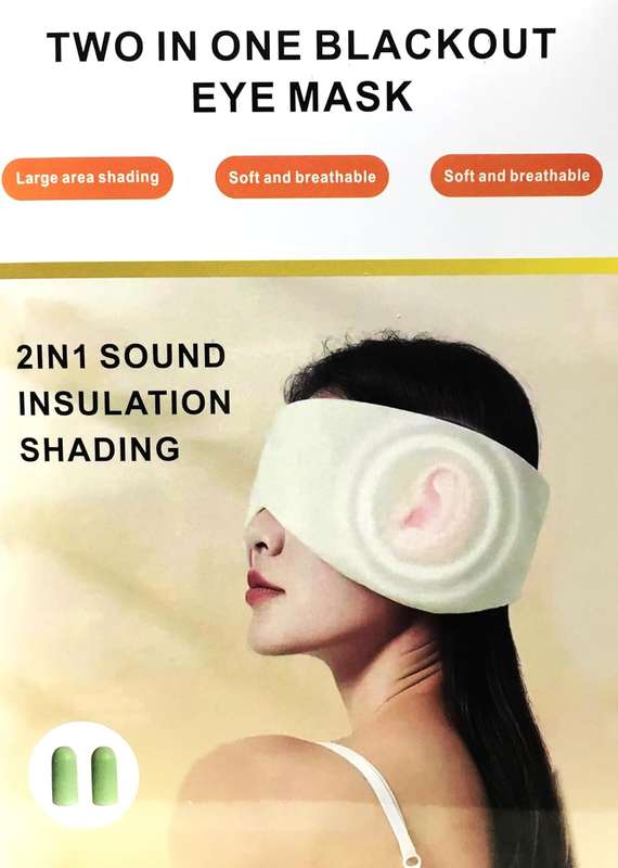 Sleeping Eye Mask, Cool Blackout Sleeping Eye Mask, Double-sided Sleeping Eye Mask
