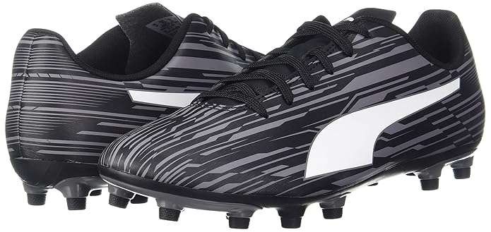 PUMA RAPIDO BLACK GREY SOCCER BOOT 10657202