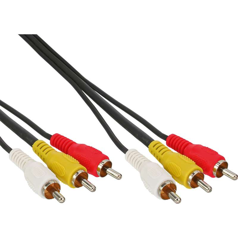 1.5m 3 x RCA Male to 3 x Male AV Cable