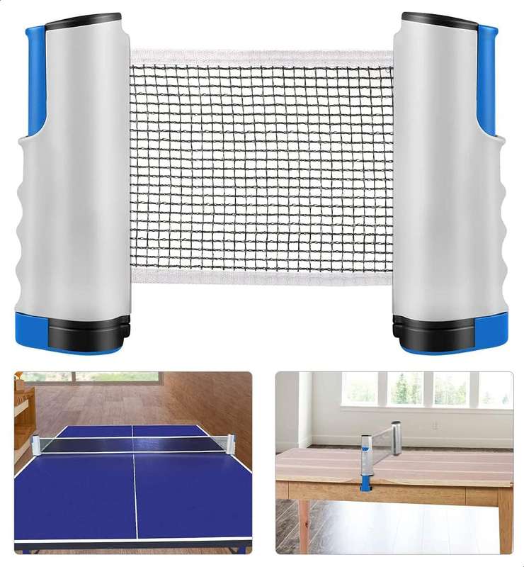 Table Tennis Net with Rack