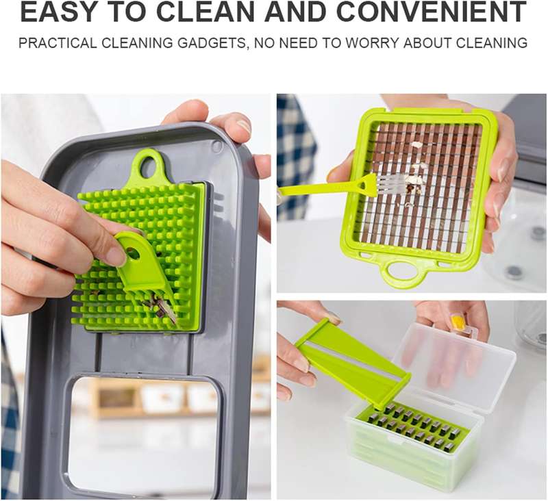 22 Pieces veggie slicer