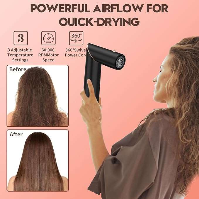 6 IN 1 Collapsible Hot Air Brush