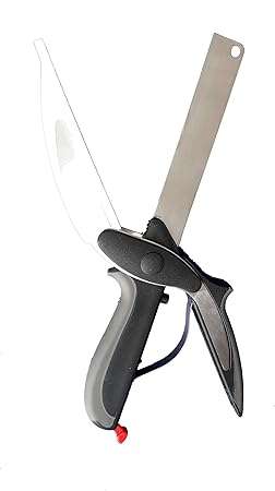 PCC Clever Food Choppers Knife Cutter For Kitchen, 6-in-1 Multipurpose Vegetable Fruit Slicer Cutter