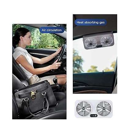 USB Powered Car Exhaust Fan Auto Air Vent for Auto Accessories