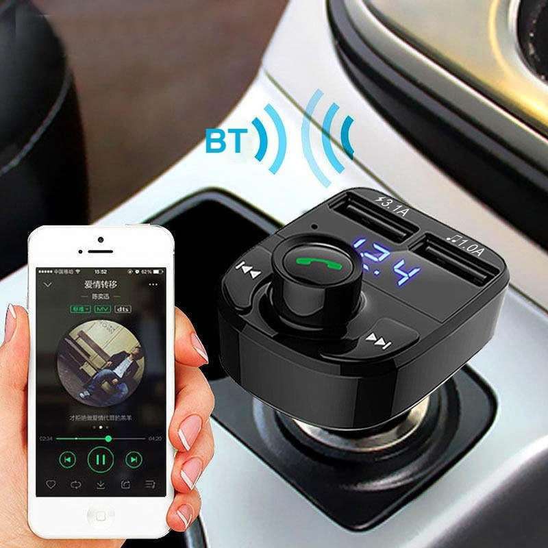 X8 Multifunction wireless Car MP3 Music Player FM Transmitter