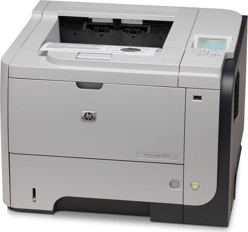HP Laser Printer LaserJet Enterprise P3015  Printer - 70% Toner Left