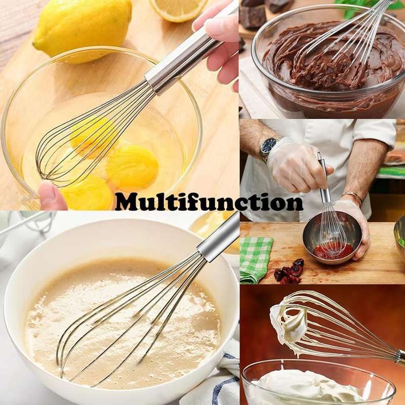 Stainless Steel Balloon Shape Wire Whisk/Egg Beater