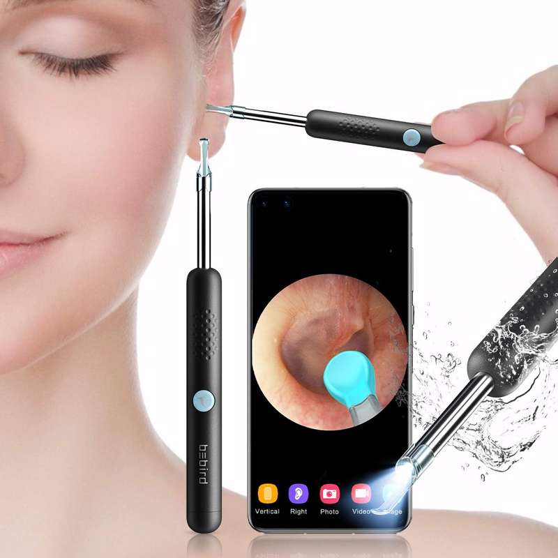 Otoscope earwax cleaner tools with 1080P FHD