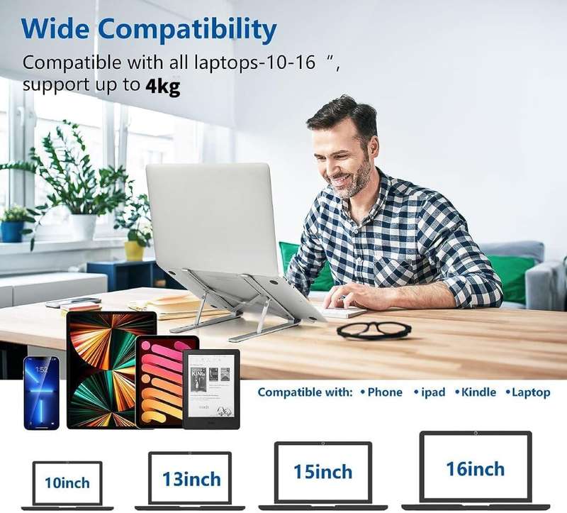 Creative Folding Laptop Bracket