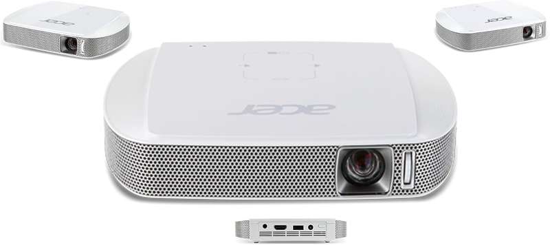 Acer C205 LED Projector (built-in Battery) Cwv1325