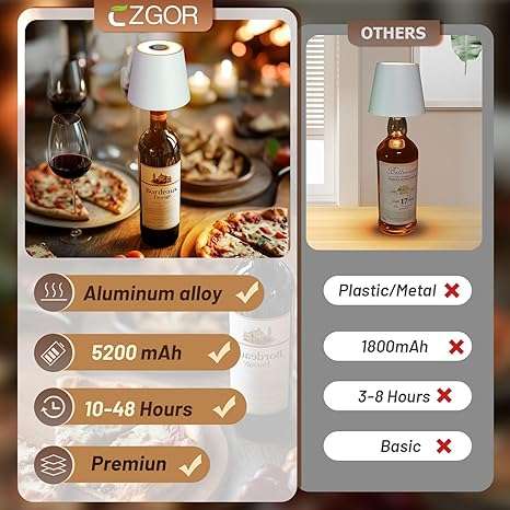 WINE BOTTLE ATMOSPHERE LIGHT