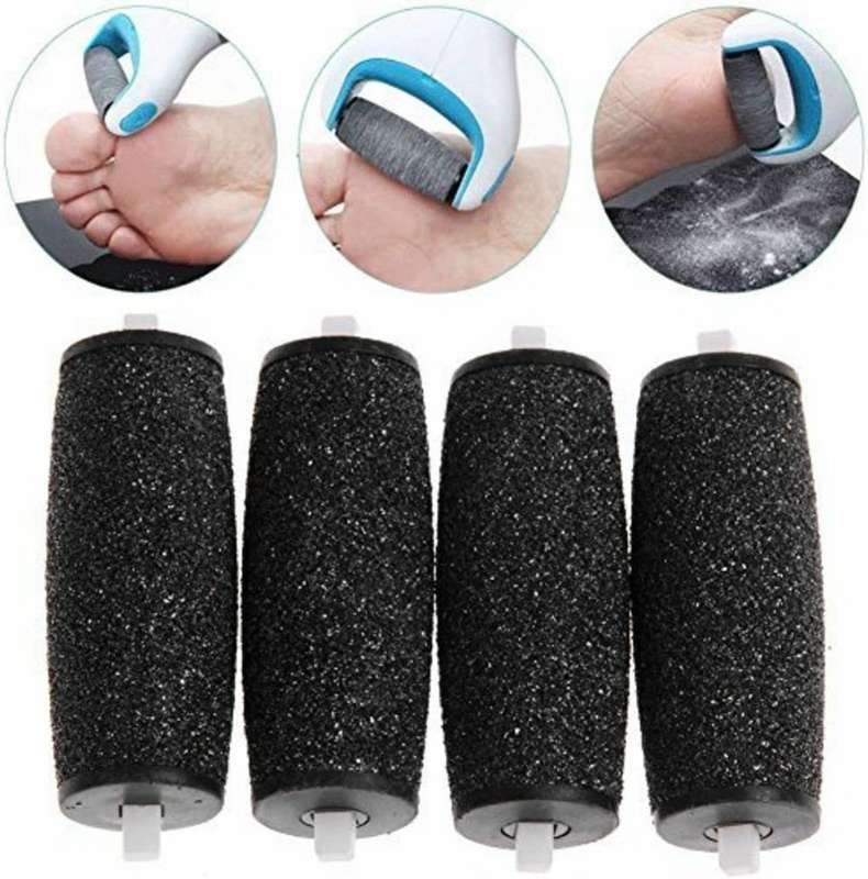 4pcs Extra Coarse Replacement Rollers Compatible with Scholl Velvet