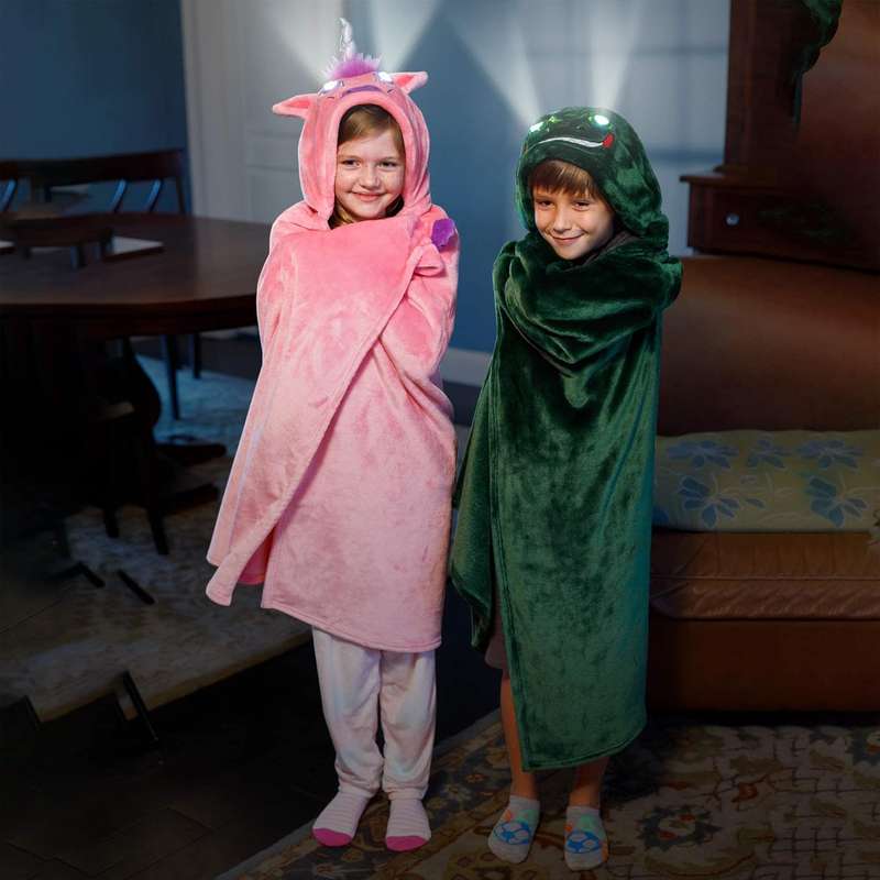 Bright eyes blanket with LED lights - For Kids