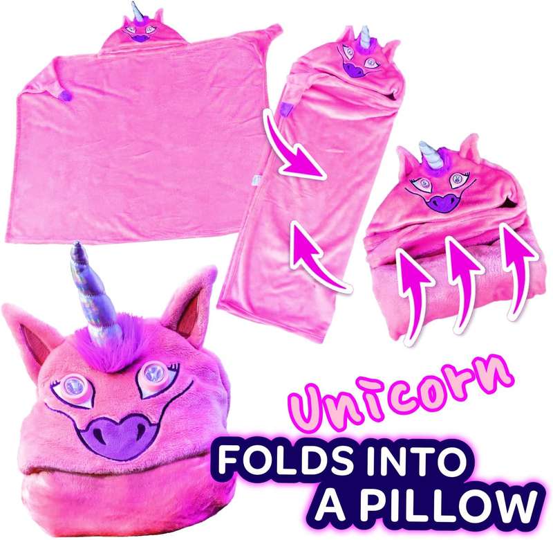 Bright eyes blanket with LED lights - For Kids