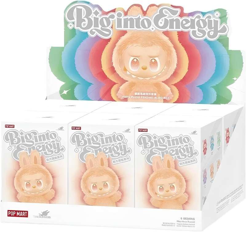 BIG INTO ENERGY FIGURINE SERIES VINYL BLIND BOX PENDANTS - RANDOM SET OF 6