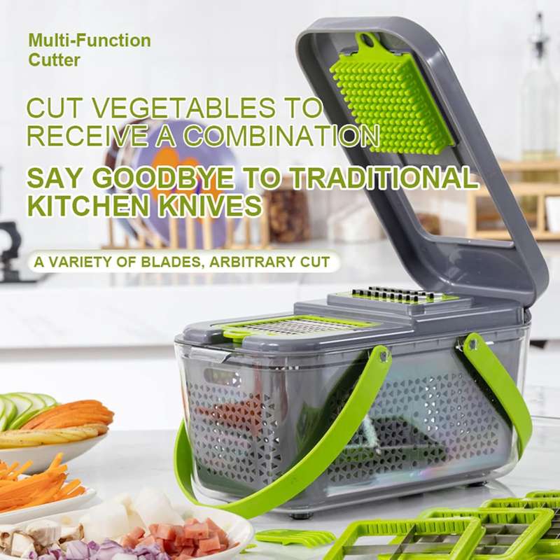 22 Pieces veggie slicer