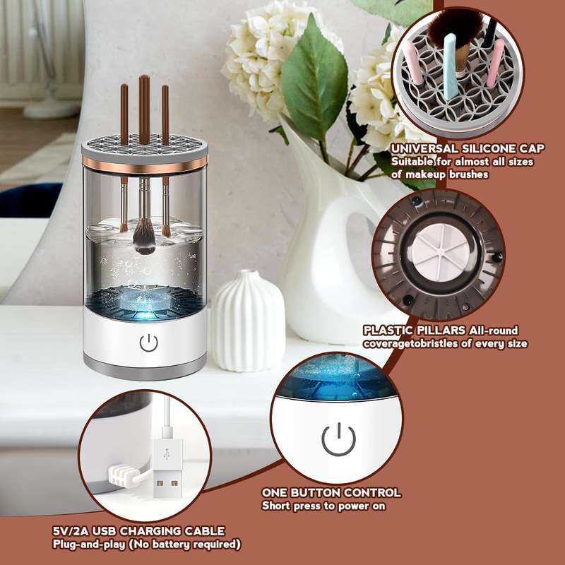 MAKEUP BRUSH CLEANER