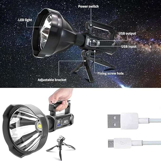 Flashlight 200000 Lumens