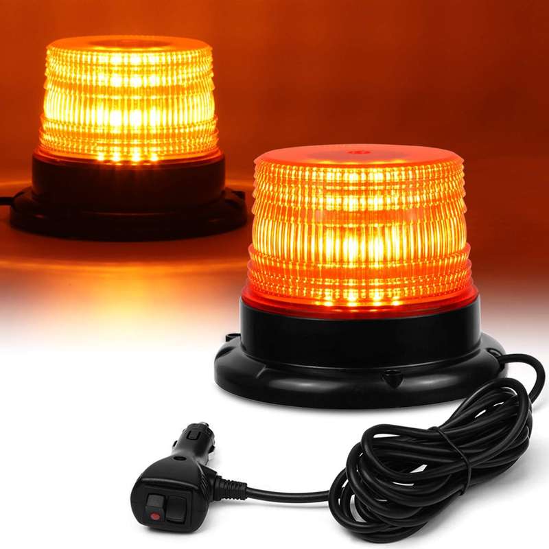Stock from 6 / Flash Lights LED Strobe Warning Light Yellow