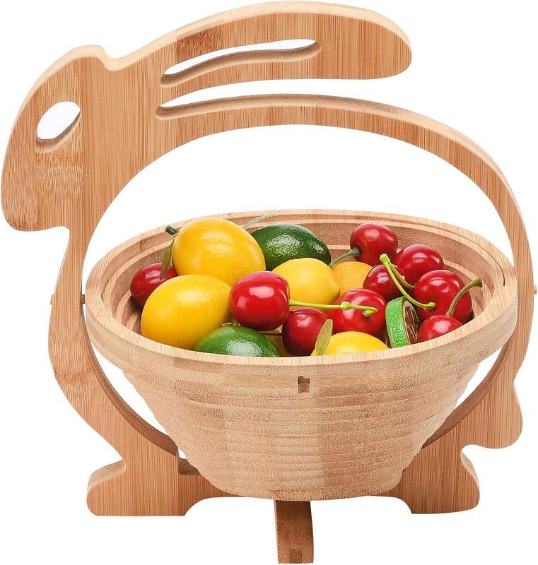 Bamboo fruit basket