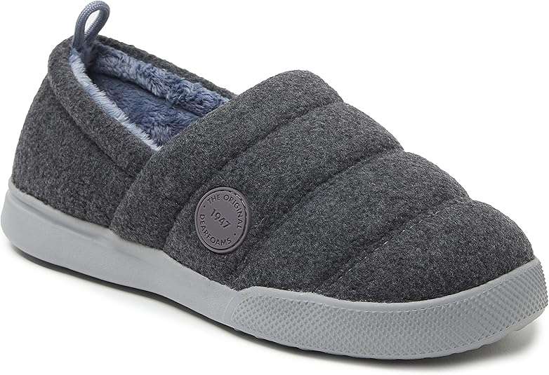 Dearfoams womens Joss Sport Lounge Closed Back Slipper