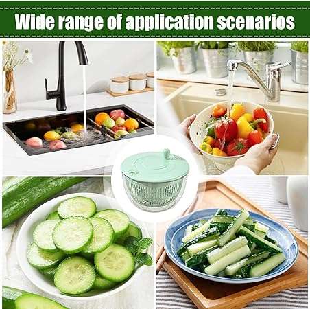 Dryer Large Capacity Transparent Vegetable Dryer Spinner