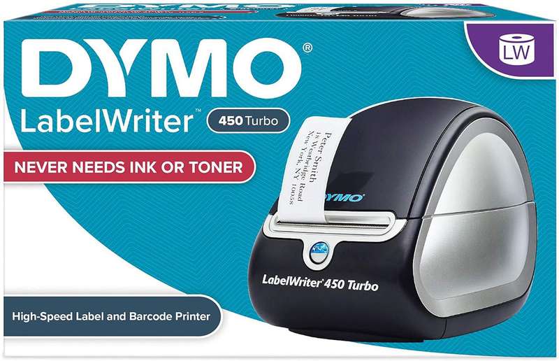 DYMO Label Printer | LabelWriter 450 Direct Thermal Label Printer, Great for Labeling, Filing, Mail