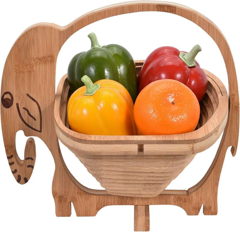 Bamboo fruit basket