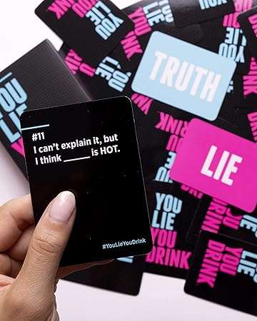 YOU LIE YOU DRINK GAME