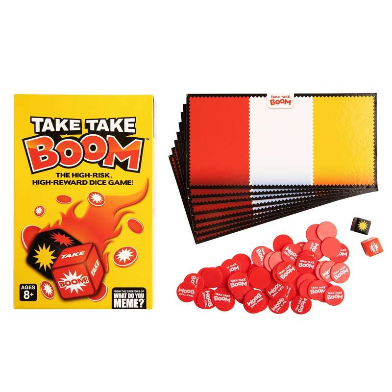 Take Take Boom: The High-Risk, High-Reward Family Dice Game by What Do You Meme?