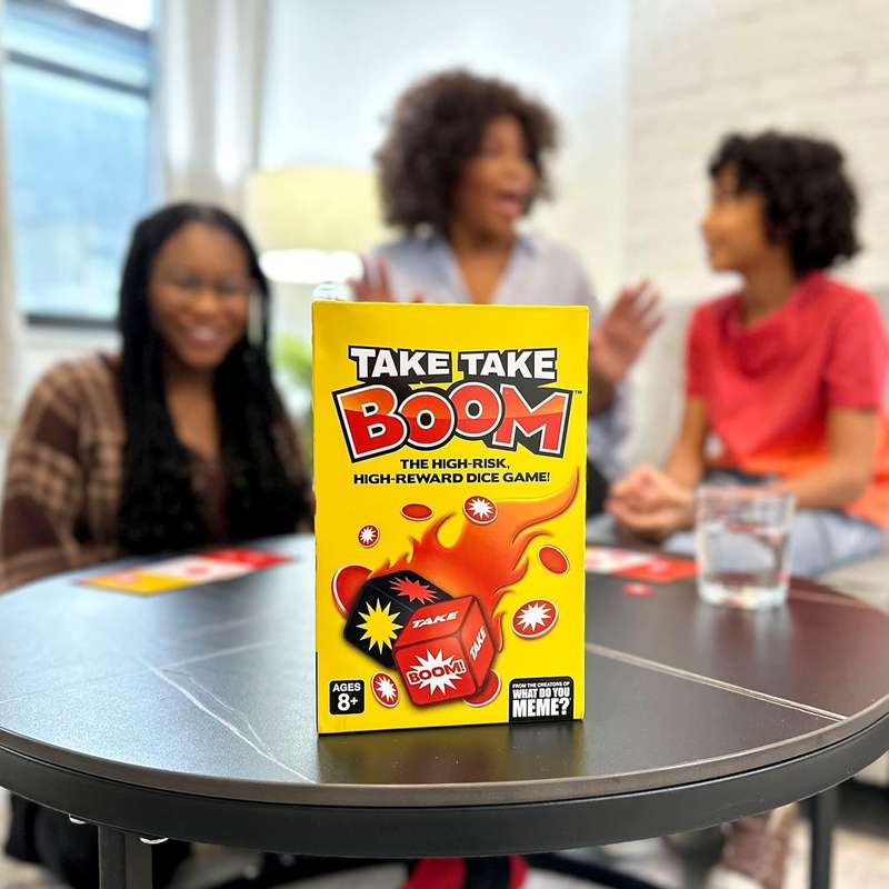 Take Take Boom: The High-Risk, High-Reward Family Dice Game by What Do You Meme?