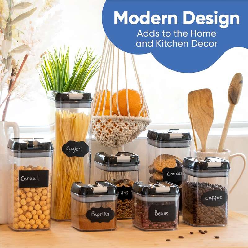 7 Pieces food storage containers set