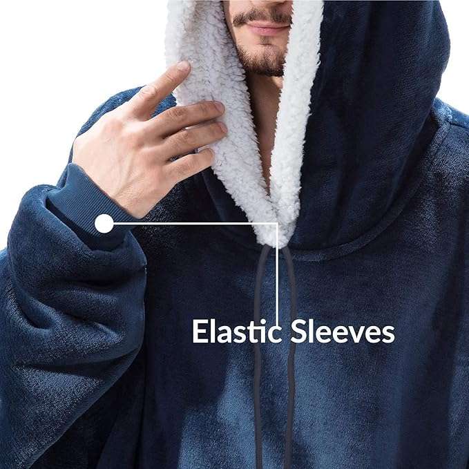 Grey 1.1m Huggie Hoodie